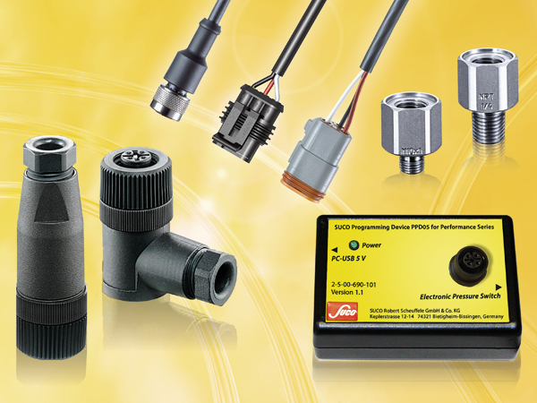 SUCO Zubehör für elektronische Druckschalter SUCO Zubehör für elektronische Druckschalter