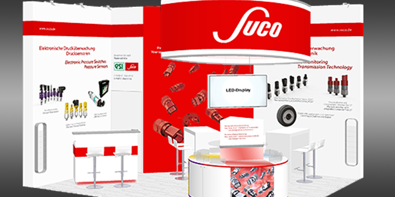 SUCO-Messestand auf der HannoverMesse 2017